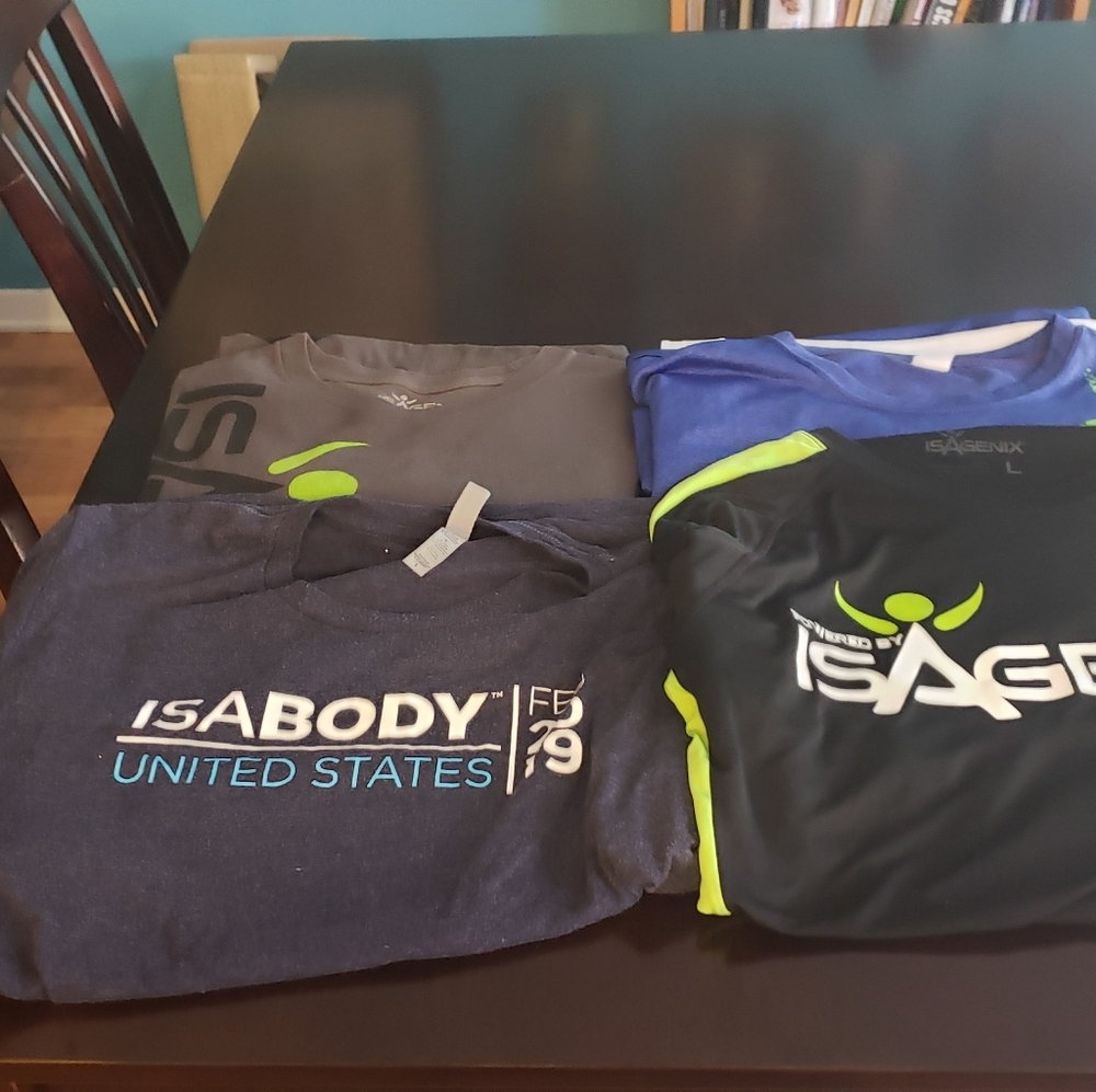 Isagenix t-shirts